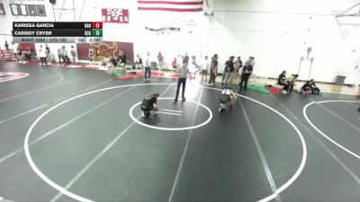 170-182 lbs Round 2 - Cassidy Cryer, Reverance vs Karissa Garcia, Banning
