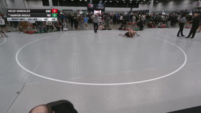100 lbs Cons. Sub-quarters - Hunter Houle, Pinnacle Wrestling Club vs Helio Gonzalez, Dead Shot Wrestling Club