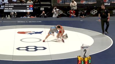 60 Finals kg Champ. Round 3 - Jojo Burke, New Jersey vs Paul Ruiz, SilvaBack Training Center