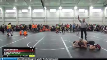 96 lbs Round 3 (8 Team) - Sloan McGhgee, Mullet Army N vs Camilla Hathaway, SHWA