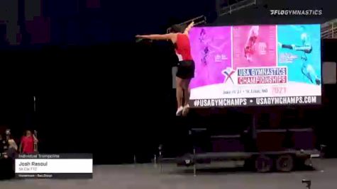 Josh Rasoul - Individual Trampoline, So Cal TTC - 2021 USA Gymnastics Championships