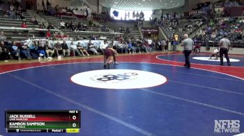 5A 157 lbs Cons. Round 1 - Jack Russell, Lake Hamilton vs Kamron Sampson, Sylvan Hills