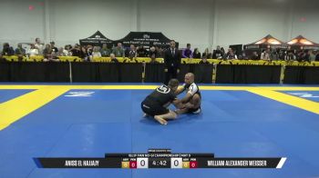 William Alexander Weisser vs Aniss El Hajjajy 2026 Pan IBJJF Jiu-Jitsu No-Gi Championship