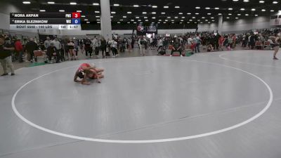 140 lbs Quarters - Nora Akpan, Pinnacle Wrestling Club vs Erika Sleznikow, Weigh In Club