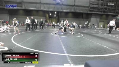 61 lbs Cons. Round 3 - Jasper Creten, Trailblazer Wrestling Club vs Lane Gilman, WTC