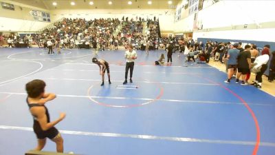 106 lbs Cons. Round 2 - Aiden Tellez, ECR vs Kevin MArtinez, Western