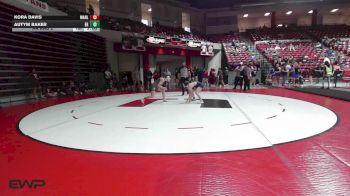 115 lbs Rr Rnd 2 - Kora Davis, Marlow High School Girls vs Autym Baker, El Reno HS Girls