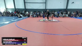 56-61 lbs Quarterfinal - Adeliah Gaerlan, Thunder Mountain Wrestling Club vs Payton Soto, Sunnyside Ironman Wrestling