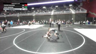 83 lbs Rr Rnd 2 - Foster Baldwin, Sturgis Youth WC vs Cole Johnson, Black Fox Wrestling Academy