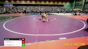 100 lbs Quarterfinal - Julian Almanza, Merced Bears WC vs Nash Johnston, Sons Of Atlas