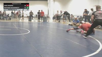 150 lbs Round Of 32 - Jake Hughes, OH vs Matthew McDermott, NY
