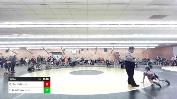 60 lbs Semifinal - Brandon Bartlett, Plains vs Liam Merithew, Morrisville