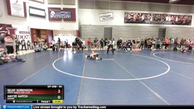 50 lbs Cons. Semi - Quay Sorenson, Manti Wrestling Club vs Hayze Hatch, Empire