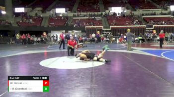 130 lbs Cons. Round 6 - Ryan Comstock, Heights Wrestling Club vs Wyatt Horner, Natrona Colts Wrestling Club