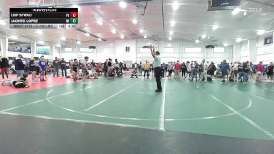 C-120 lbs Consi Of 8 #1 - Leif Syrko, PA vs Jacinto Lopez, MI