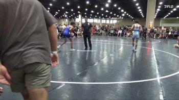 120 lbs Round 2 (6 Team) - Mason Parria, Brother Melchior vs Adam Salem, Team Rich Habits #3