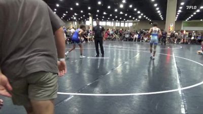 120 lbs Round 2 (6 Team) - Mason Parria, Brother Melchior vs Adam Salem, Team Rich Habits #3