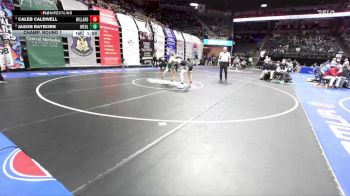 144 Class 4 lbs Champ. Round 1 - Caleb Caldwell, Willard vs Jason Rayborn, Mehlville