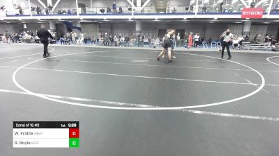 197 lbs Consi Of 16 #2 - Wolfgang Frable, Army-West Point vs Ryan Boyle, Kent State