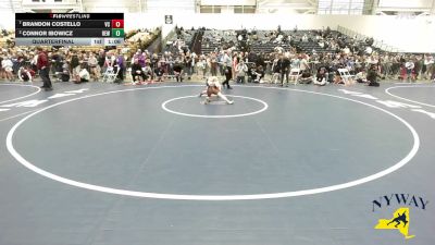 81 lbs Quarterfinal - Brandon Costello, VHW Club vs Connor Ibowicz, Revolution Elite Wrestling