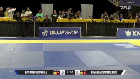Roman Cade Zalamea Jones vs Davi Barbosa Spindola 2026 Pan Kids Jiu-Jitsu IBJJF Championship
