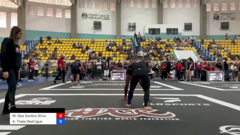 Mariana Dos Santos Silva vs Karoline Thais Rodrigue 2025 ADCC Brazilian Nationals