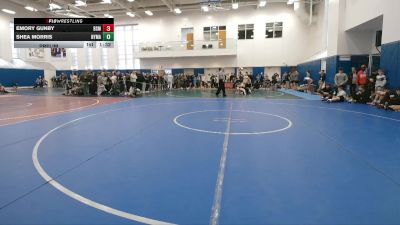 157 lbs Prelim - Shea Morris, NY Military Academy vs Emory Gunby, Bishop McCort