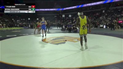 175 lbs Round Of 32 - Efosa Osayande, Peninsula (SS) vs Tyler Eise, Gilroy (CC)