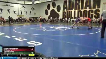 184 lbs Round 1 (8 Team) - Joey Bradberry, Otterbein vs Jerry Lipke, University Of Wisconsin - Stevens Point