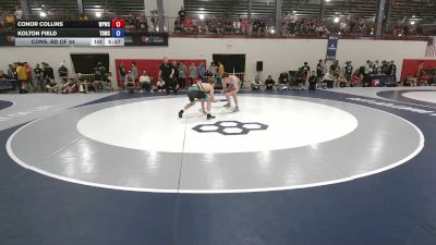 65 kg Cons. Rd Of 64 - Conor Collins, West Point Wrestling Club vs Kolton Field, Tiger Den Wrestling Club