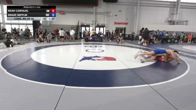 157 lbs Cons. Rd Of 16 - Noah Carvajal, Izzy Style Wrestling vs Drake Mifflin, Southern Illinois Regional Training Center