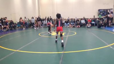 90 lbs Rr Rnd 3 - Michael Johnson, Gladiators K-8 vs D'Marion Terry, Team Nauman K-8