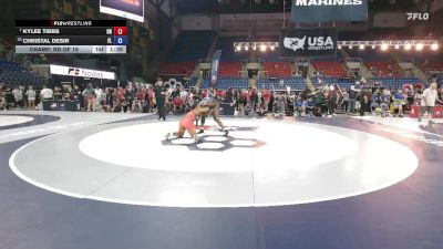 155 lbs Champ. Rd Of 16 - KyLee Tibbs, OH vs Christal Desir, FL