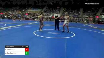 130 lbs Consolation - Carter Green, South Central Punishers vs Jescee Sanders, Salina WC