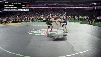 D4-144 lbs Champ. Round 1 - Andrew Brinker, Atlanta vs Filip Nowak, Vermontville Maple Valley