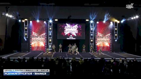 Platinum Athletics - Sparkle [2026 L1 Youth - Small - B DAY 2] 2026 JAMfest Cheer Super Nationals