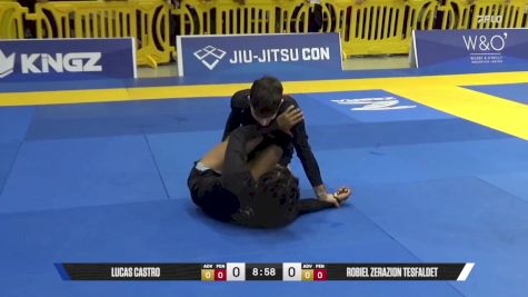 Lucas Castro vs Robiel Zerazion Tesfaldet 2025 Pan IBJJF Jiu-Jitsu No-Gi Championship