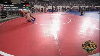 130 lbs Rr Rnd 1 - Wynter Jones, Cowboy Wrestling Club vs Aryzona Cummings, Mojo Grappling Academy