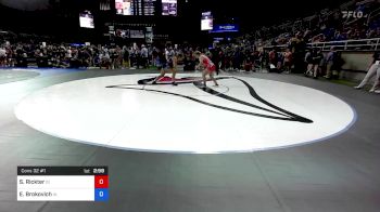 152 lbs Cons 32 #1 - Savannah Rickter, Idaho vs Erika Brokovich, Iowa