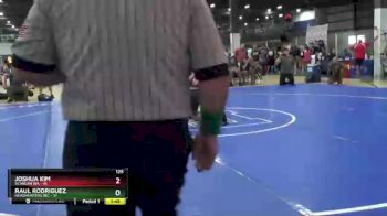 125 lbs Finals (2 Team) - Raul Rodriguez, HEADHUNTERS WC vs Joshua Kim, SCANLAN WA