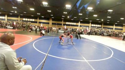 82 lbs Quarterfinal - Julian JAS Smith, Spazz vs Kalijah Gonzales, Kingdom WC