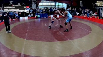 52kg 1st Place Match - Makar Besedin, The ROC vs Harroop Randhawa, The ROC