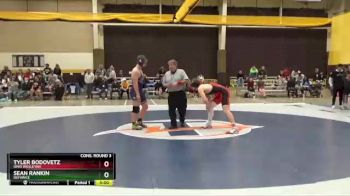 174 lbs Cons. Round 3 - Tyler Bodovetz, Ohio Wesleyan vs Sean Rankin, Defiance