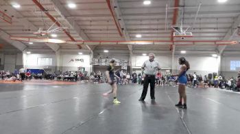 125 lbs Cons. Round 2 - Snai Serrano, DeWitt (Girls) vs Cailynn Desgrange, Archbold High School