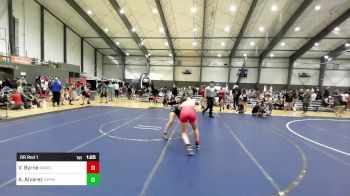 136 lbs Rr Rnd 1 - Victoria Byrne, Warriors Of Christ vs Aleeza Alvarez, Hermiston Elite