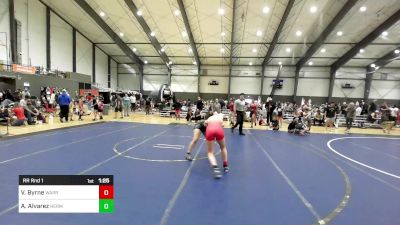 136 lbs Rr Rnd 1 - Victoria Byrne, Warriors Of Christ vs Aleeza Alvarez, Hermiston Elite