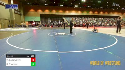 83 lbs 7th Place - MANUEL CACOILO, Daniel Cormier Wrestling Academy vs Brighton Prine, SGAC