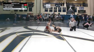 133 lbs Consi Of 16 #1 - Tiago Passos, Bishop Verot vs Luca Schinelli, Grassfield