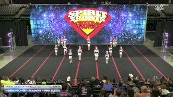 Hession Cheer Academy - Pink Sizzle [2026 L1 Youth - D2 Day 2] 2026 Spirit Sports Indianapolis Nationals