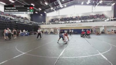 125 lbs Champ. Round 2 - Makai Van Natta, Lemoore College vs Alijah Ortiz, Fresno City College